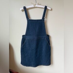 Denim Overall Dress‎